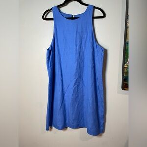 On 34 blue women dress size XL NWT

BX